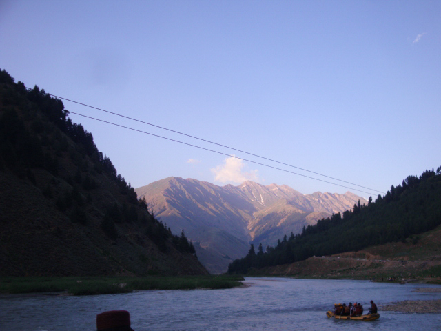 Mountains and Lake